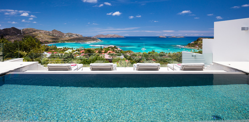 Uma casa dos sonhos em Saint-Barth, com uma das vistas mais exclusivas da ilha